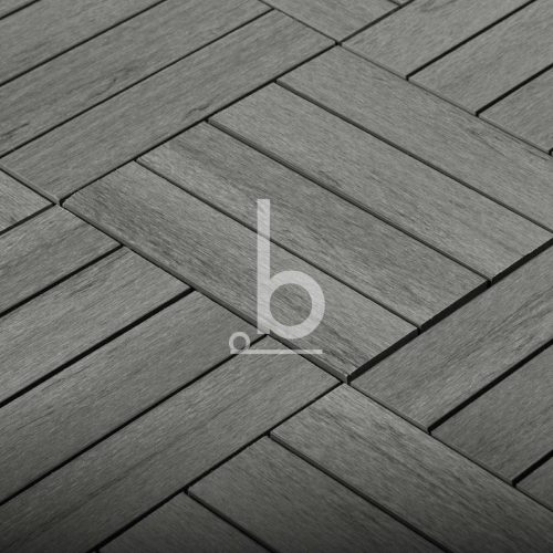 BALDOSAS WPC - Gris - Veteado