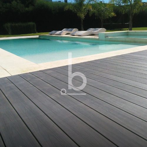 DECK WPC - IMPORTADO Gris - Veteado