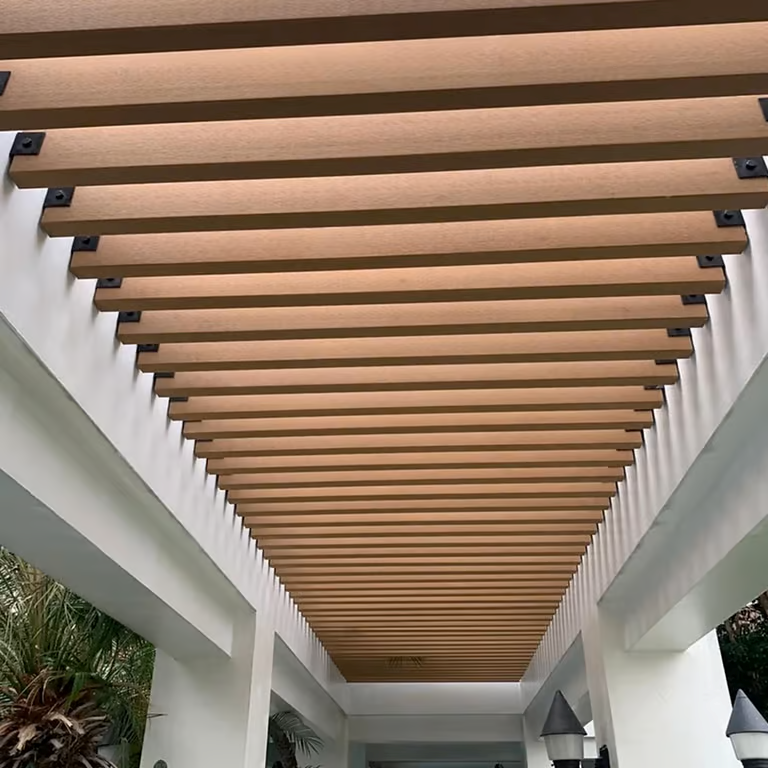 VIGAS WPC 50 x100 - Teak