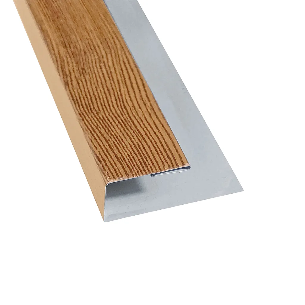 PERFIL DE INICIO Y TERMINACIÓN - SIDING METÁLICO -  Arrayán 001