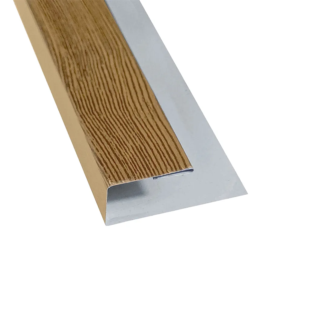 PERFIL DE INICIO Y TERMINACIÓN - SIDING METÁLICO -  Andino A004