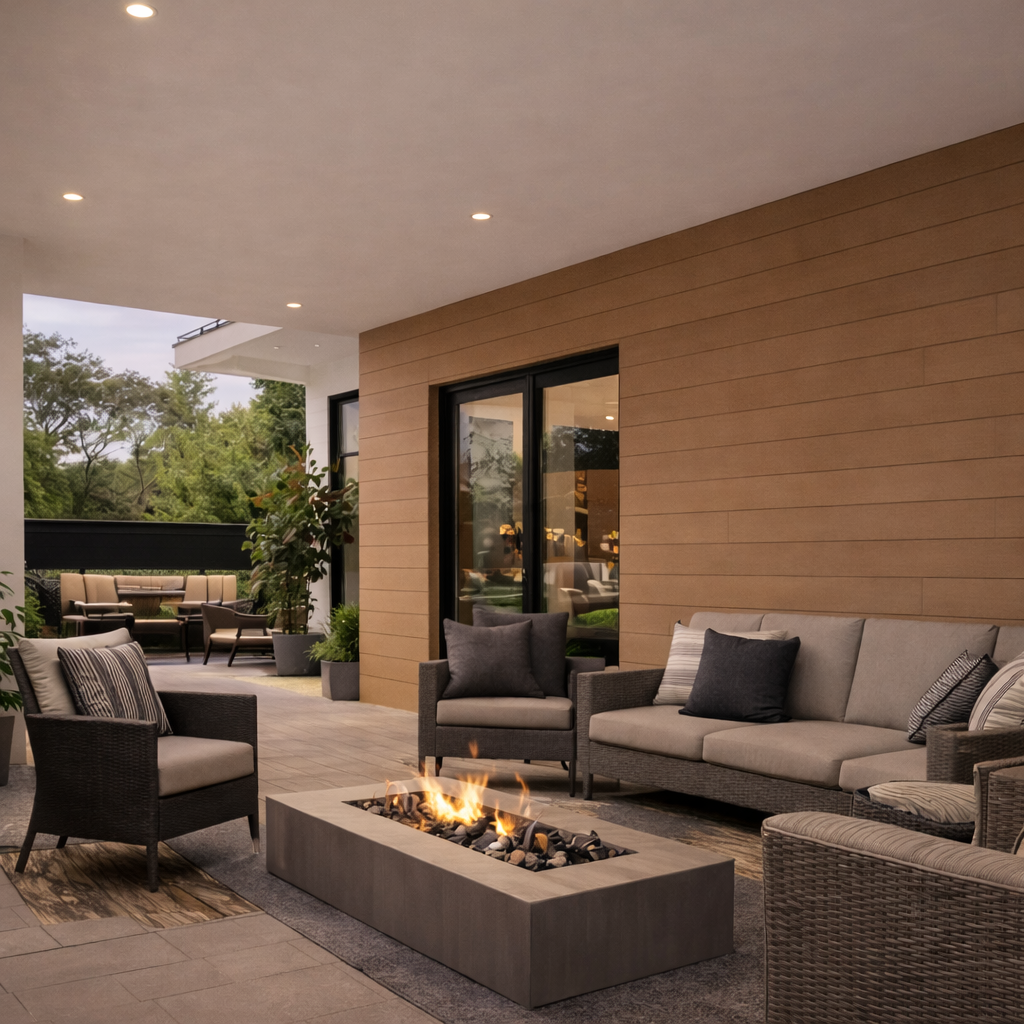 SIDING CO-EXTRUDED - Teak